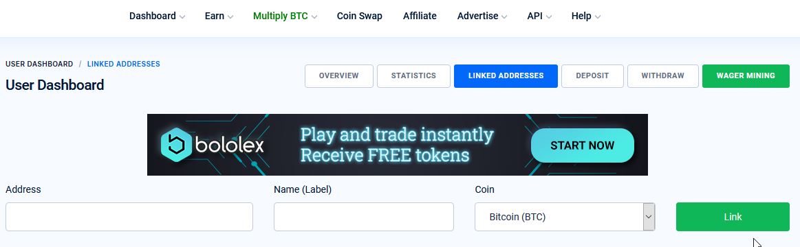 LINKED ADDRESSES LINKED ADDRESSES